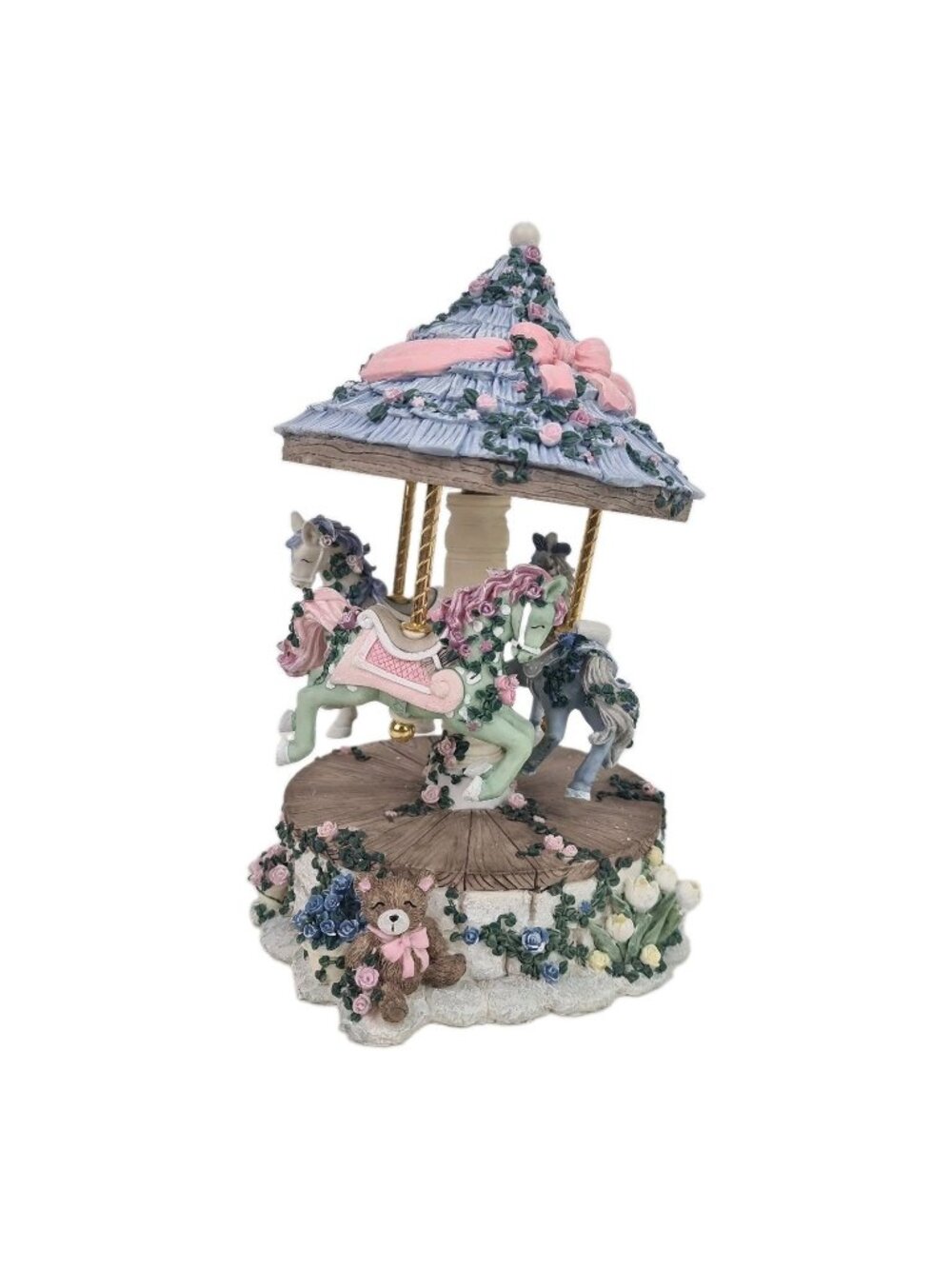 Ivy & Innocence "The Childrens Carousel" 05196 Porcelain Vintage Accessory